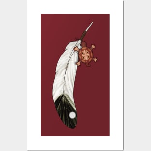 Native Turtle Feather Posters and Art